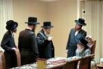 הרב רבי יעקב יוסף האגער שליט"א באזוכט ביי כ"ק אדמו"ר מסאטמאר שליט"א 