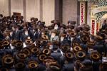 נעילת החג און קידוש לבנה ביי כ"ק אדמו"ר מבאבוב שליט"א 