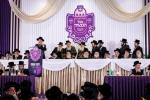 הונדערטער אידן ביים דינער 'אור המאיר' אין בארא פארק פאר כולל חיבת ירושלים 