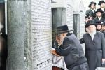 כ"ק אדמו"ר מסאטמאר שליט"א ביים ציון הקדוש פון כ"ק אדמורים מסאטמאר שליט"א לקראת די חתונה פון אן אייניקל 
