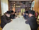 ניו יארק סיטי מעיאר קאנדידאט דזשאש גאטהיימער טרעפט זיך מיט היימישע עסקנים