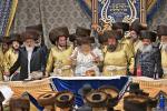 שמחת החתונה פאר א אייניקל פון כ"ק אדמו"ר מתולדות אברהם יצחק שליט"א בן הזקונים לבנו הרה"צ ראש ישיבת תוא"י שליט"א 
