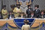 שמחת החתונה פאר א אייניקל פון כ"ק אדמו"ר מתולדות אברהם יצחק שליט"א בן הזקונים לבנו הרה"צ ראש ישיבת תוא"י שליט"א 