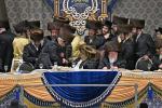 שמחת החתונה פאר א אייניקל פון כ"ק אדמו"ר מתולדות אברהם יצחק שליט"א בן הזקונים לבנו הרה"צ ראש ישיבת תוא"י שליט"א 