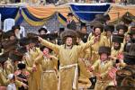 שמחת החתונה פאר א אייניקל פון כ"ק אדמו"ר מתולדות אברהם יצחק שליט"א בן הזקונים לבנו הרה"צ ראש ישיבת תוא"י שליט"א 