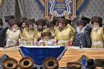 שמחת החתונה פאר א אייניקל פון כ"ק אדמו"ר מתולדות אברהם יצחק שליט"א בן הזקונים לבנו הרה"צ ראש ישיבת תוא"י שליט"א 
