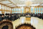 כ"ק אדמו"ר מסאטמאר שליט"א ביים מסיבת לחיים נאכן הכנס"ת אריינגעגעבן דורך הרה"ח ר' מאיר ווערטהיימער הי"ו אין המספיק רעזארט אין סאליוואן קאנטי.