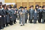 כ"ק אדמו"ר מסאטמאר שליט"א ביים מסיבת לחיים נאכן הכנס"ת אריינגעגעבן דורך הרה"ח ר' מאיר ווערטהיימער הי"ו אין המספיק רעזארט אין סאליוואן קאנטי.