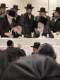 פרישע בילדער פון באזוך פון כ"ק אדמו"ר מגור שליט"א אין בארא פארק 