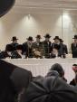 פרישע בילדער פון באזוך פון כ"ק אדמו"ר מגור שליט"א אין בארא פארק 