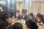 כ"ק אדמו"ר מסאטמאר שליט"א ביים שבע ברכות בבית ר' חיים הערש שווארץ