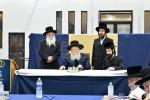 חומש סעודה אין תלמוד תורה באבוב לינדן בראשות כ"ק אדמו"ר מבאבוב שליט"א 