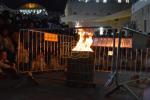 מעמד ההדלקה בחצר הקודש לעלוב אין מוצאי שבת בהעלותך ביי ציון הרשבי