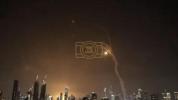 Missile Intercepts and Ballistic Impact Strike Near IDF Headquarters in Tel Aviv. 