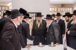 כ"ק אדמו"ר ממונקאטש שליט"א באזוכט ביי כ"ק אדמו"ר מגור שליט"א אין מאנסי