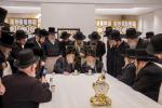 כ"ק אדמו"ר ממונקאטש שליט"א באזוכט ביי כ"ק אדמו"ר מגור שליט"א אין מאנסי