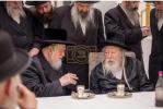 כ"ק אדמו"ר ממונקאטש שליט"א באזוכט ביי כ"ק אדמו"ר מגור שליט"א אין מאנסי