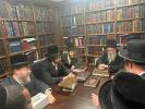 ספרינג וועלי מעיאר קאנדידאט שענלעי ווייטאל, וויצע קאנדידאט ר' יוסף גראס, און טראסטי קאנדידאט ר' יעקב יוסף קויפמאן טרעפן זיך מיט רבנים פאר די 24'סטער יוני וואלן