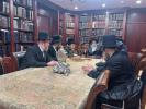 ספרינג וועלי מעיאר קאנדידאט שענלעי ווייטאל, וויצע קאנדידאט ר' יוסף גראס, און טראסטי קאנדידאט ר' יעקב יוסף קויפמאן טרעפן זיך מיט רבנים פאר די 24'סטער יוני וואלן