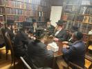 ספרינג וועלי מעיאר קאנדידאט שענלעי ווייטאל, וויצע קאנדידאט ר' יוסף גראס, און טראסטי קאנדידאט ר' יעקב יוסף קויפמאן טרעפן זיך מיט רבנים פאר די 24'סטער יוני וואלן