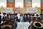 שבע ברכות בחצ"ק סאטמאר צוגעשטעלט דורך ביהמ"ד אבני צדק
