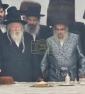 כ"ק אדמו"ר מגור שליט"א באטייליגט זיך ביי א שבע ברכות בשמחת בית סאטמאר 