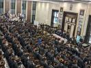בילדער פון ביהמ"ד בנין בראך פונעם סיום הש"ס בעת רעוא דרעווין און ריקודין