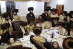 שמחת השבע ברכות בבית תולדות אהרן - קרעטשניף סיגעט - פרמישלאן אין ביהמ"ד קרעטשניף סיגעט