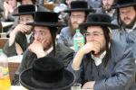  מעמד "הרבצת תורה" אין תולדות אהרן שטייענדיג פאר די סיום מסכת בבא מציעא עמוד היומי במסגרת מפעל התורה 'תורתך שעשועי' 