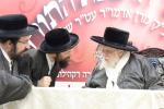  מעמד "הרבצת תורה" אין תולדות אהרן שטייענדיג פאר די סיום מסכת בבא מציעא עמוד היומי במסגרת מפעל התורה 'תורתך שעשועי' 