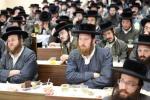  מעמד "הרבצת תורה" אין תולדות אהרן שטייענדיג פאר די סיום מסכת בבא מציעא עמוד היומי במסגרת מפעל התורה 'תורתך שעשועי' 