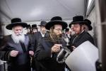 אבן הפינה פאר ישיבת כרם שלמה ד'באבוב בראשות כ"ק אדמו"ר מבאבוב שליט"א 