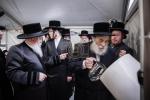 אבן הפינה פאר ישיבת כרם שלמה ד'באבוב בראשות כ"ק אדמו"ר מבאבוב שליט"א 