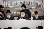 אבן הפינה פאר ישיבת כרם שלמה ד'באבוב בראשות כ"ק אדמו"ר מבאבוב שליט"א 