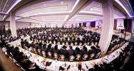 סיום מסכת בכורות בחבורת זכרו שע"י קהלת סאטמאר
