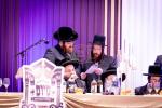 סיום מסכת בכורות בחבורת זכרו שע"י קהלת סאטמאר