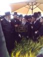 כ"ק אדמו"ר מסערדאהעלי שליט"א און כ"ק אדמו"ר מוויען שליט"א ביים שניידן ווייץ לקראת יום טוב פסח תשפ"ו הבעל"ט 