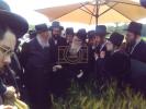 כ"ק אדמו"ר מסערדאהעלי שליט"א און כ"ק אדמו"ר מוויען שליט"א ביים שניידן ווייץ לקראת יום טוב פסח תשפ"ו הבעל"ט 