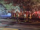א פייער האט אויסגעבראכן ביי א געביידע אין בארא פארק אינמיטן די נאכט