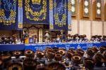 שבע ברכות בחצה"ק באבוב צוגעשטעלט דורך די כולל
