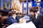 שבע ברכות בחצה"ק באבוב צוגעשטעלט דורך די כולל