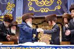 שבע ברכות בחצה"ק באבוב צוגעשטעלט דורך די כולל