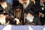 חנוכת הבית פון תלמוד תורה אמרי אמת אין בארא פארק בראשות כ"ק אדמו"ר מגור שליט"א 