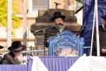 חנוכת הבית פון תלמוד תורה אמרי אמת אין בארא פארק בראשות כ"ק אדמו"ר מגור שליט"א 