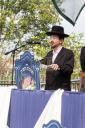 חנוכת הבית פון תלמוד תורה אמרי אמת אין בארא פארק בראשות כ"ק אדמו"ר מגור שליט"א 