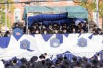 חנוכת הבית פון תלמוד תורה אמרי אמת אין בארא פארק בראשות כ"ק אדמו"ר מגור שליט"א 
