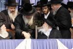 חנוכת הבית פון תלמוד תורה אמרי אמת אין בארא פארק בראשות כ"ק אדמו"ר מגור שליט"א 