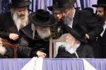 חנוכת הבית פון תלמוד תורה אמרי אמת אין בארא פארק בראשות כ"ק אדמו"ר מגור שליט"א 