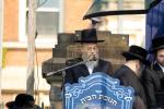 חנוכת הבית פון תלמוד תורה אמרי אמת אין בארא פארק בראשות כ"ק אדמו"ר מגור שליט"א 