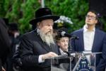 די ערשטע טאג פון די באזוך פון כ"ק אדמו"ר מגור שליט"א אין אמעריקא 